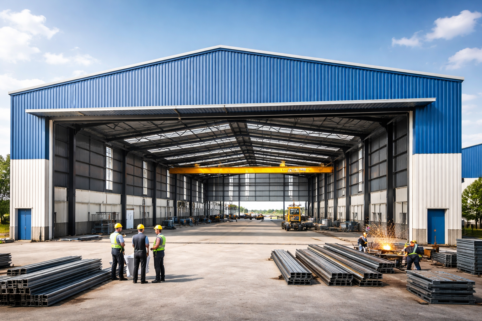industrial shed construction